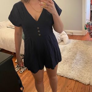 Francescas Blue Romper
